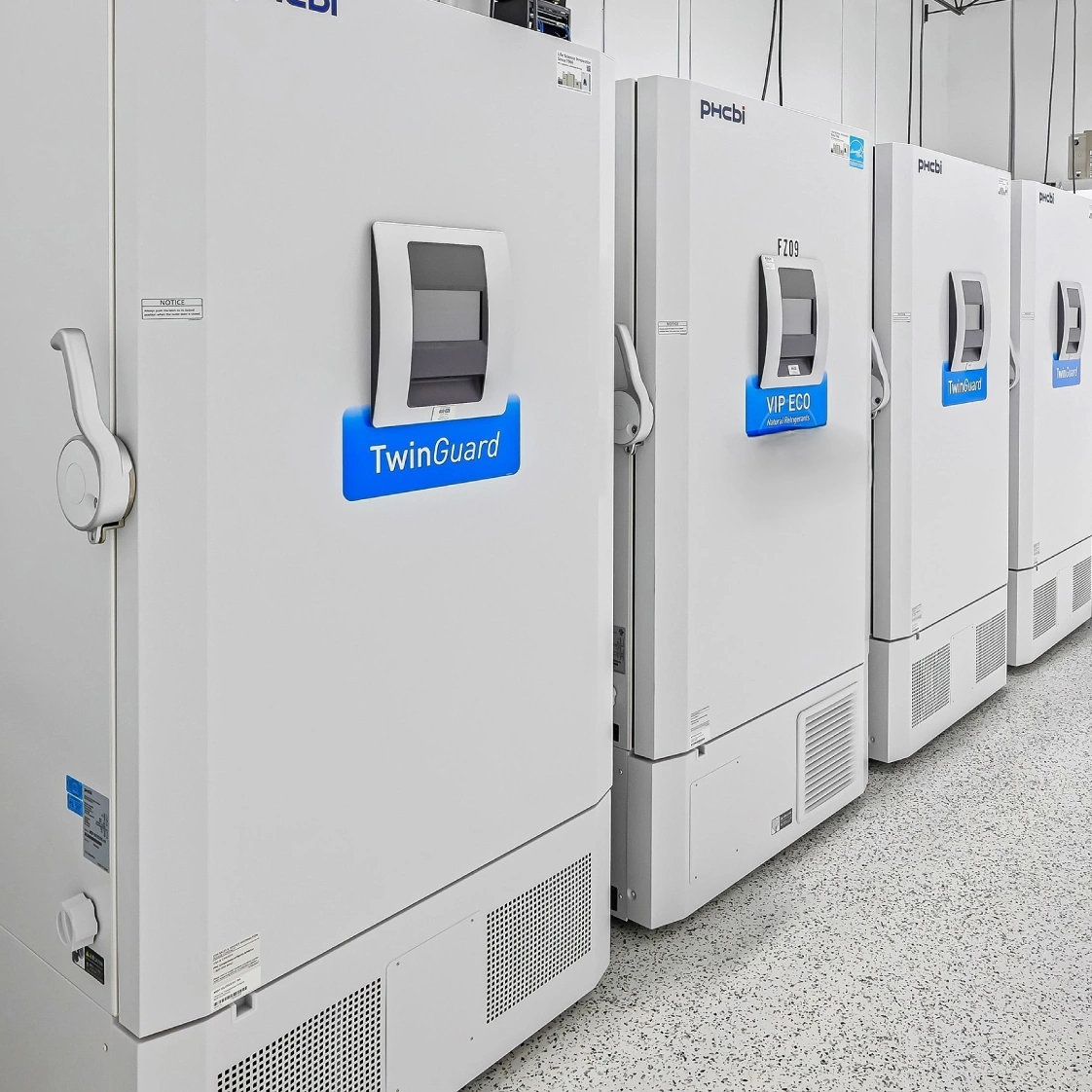 PHCbi ultra-low-temperature freezers in a validated biorepository